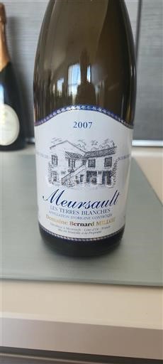 Borgonha Meursault Bernard Millot Les Terres Blanches 2007