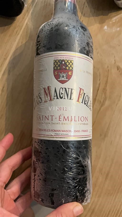 Bordeaux Saint-Émilion Clos Magne Figeac 2012