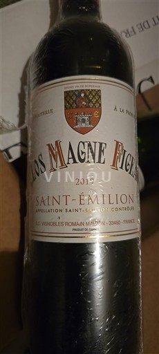 Bordeaux Saint-Émilion Clos Magne Figeac 2012