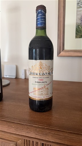 Bordeaux Margaux Grand Cru Château Lascombes 1982