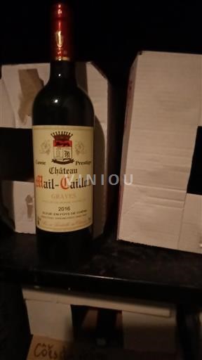Bordeaux Graves Château Mail-caillou Prestige 2016