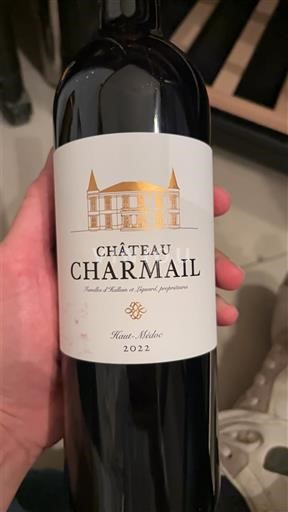 Bordeaux Haut-Médoc Château Charmail 2022