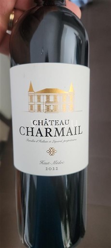 Bordeaux Haut-Médoc Château Charmail 2022