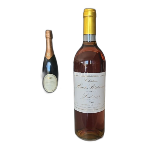 Vin Blanc liquoreux Château Haut-Bechereau 2000 France Bordeaux Sauternes AOC