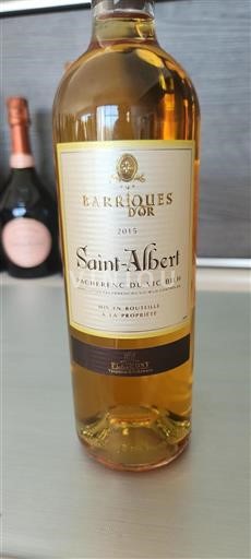 Sydväst Pacherenc-du-vic-bilh Plaimont Saint-Albert 2015