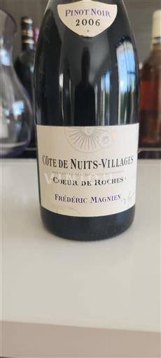 Burgundi Côte de Nuits -kylät Frédéric Magnien Cœur de Roches 2006