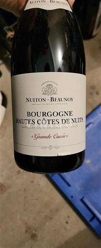 Burgundy Hautes Côtes de Nuits Nuitonbeaunoy Grande 2021