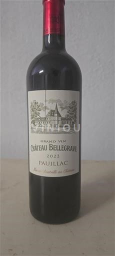 Burdeos Pauillac Belle Grave 2022