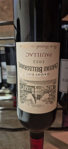 Bordeaux Pauillac Belle Grave 2022