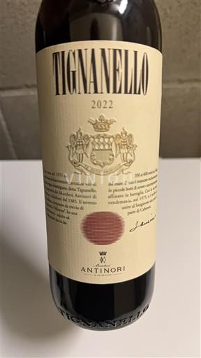 Toscana Antinori Tignanello 2022