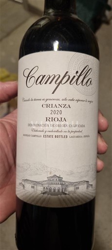 La Rioja Rioja Campillo Crianza 2020