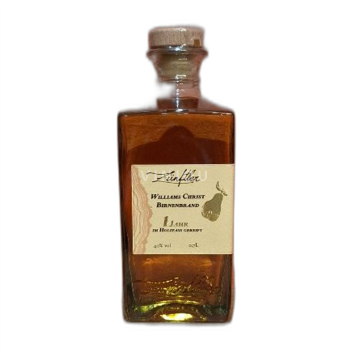 Gin Gin Artisanal Williams Old Birnenbrand  Zunftler 10a - 2015 Allemagne Bavière