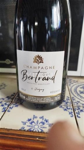 Champagne Guy Bertrand Réserve Ikke årgangsbestemt