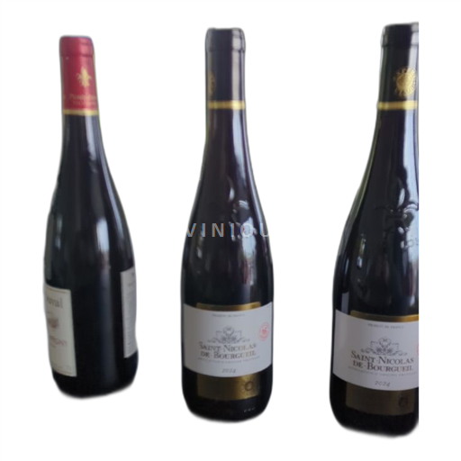 Vin Rouge sec Intermarche 2024 France Vallée de la Loire Saint-Nicolas-De-Bourgueil AOC