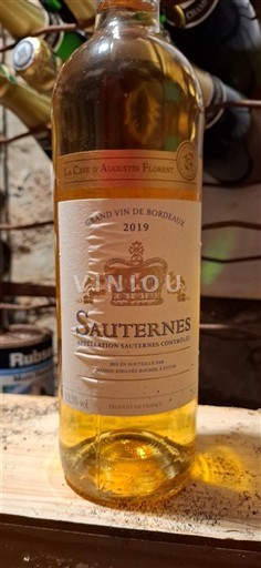 Bordeaux Sauternes La Cave D’augustin Florent 2019
