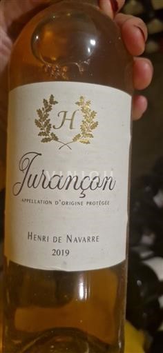 Lounais-Ranska Jurançon Henri De Navarre 2019