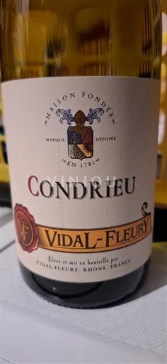 Rhône-dalen Condrieu Vidalfleury 2021