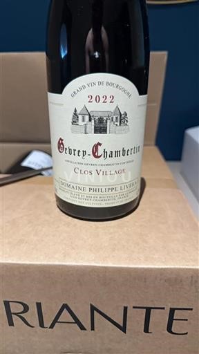Burgund Gevrey-Chambertin Domaine Philippe Livera Clos Village 2022