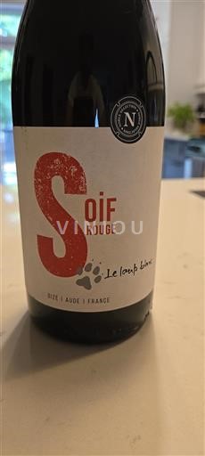 Vin Rouge sec Soif Le Loup Blanc 2023 France Languedoc AOC