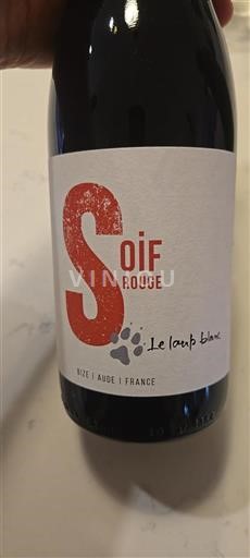 Vin Rouge sec Soif Le Loup Blanc 2023 France Languedoc AOC