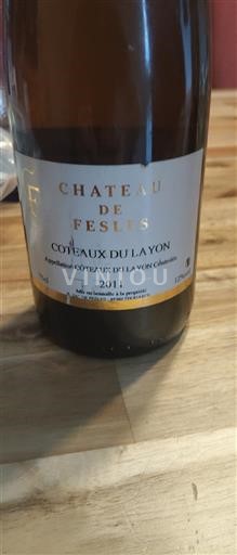 Loiretal Coteaux-du-Layon Château Fesles 2011