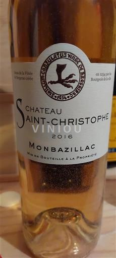 Zuidwest-Frankrijk Monbazillac Château Saintchristophe 2016