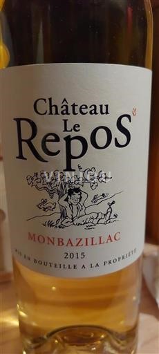 Sudoeste Monbazillac Château Le Repos 2015