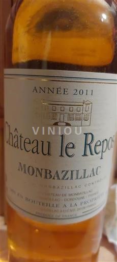 Sudoeste Monbazillac Château Le Repos 2011