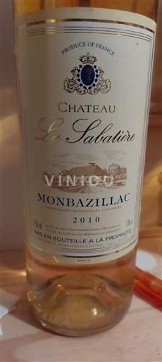 Sydväst Monbazillac Château La Sabatière 2010
