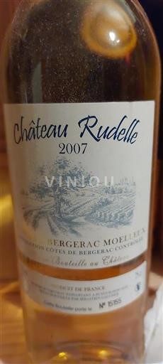 Zuidwest-Frankrijk Côtes-de-Bergerac Château Rudelle 2007