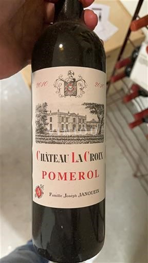 Bordeaux Pomerol La Croix 2010