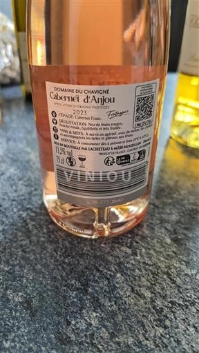 Loiredalen Cabernet-d'Anjou Domaine Chavigne 2023