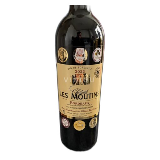 Bordéus Château Les Moutins Cabernet sauvignon , merlot 2022