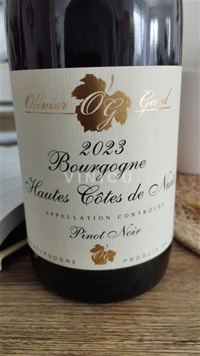 Burgundsko Hautes Côtes de Nuits Olivier Gard 2023