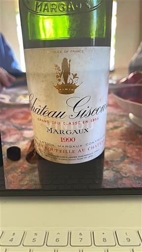 Bordeaux Margaux Grand Cru Château Giscours 1990