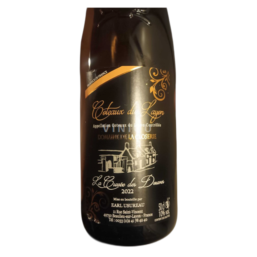 Loiredalen Coteaux-du-Layon Domaine La Closerie 2022