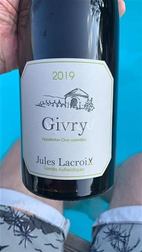 Burgundija Givry Jules Lacroix 2019