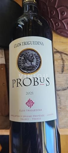 Sudoeste Cahors Clos Triguedina Probus 2021