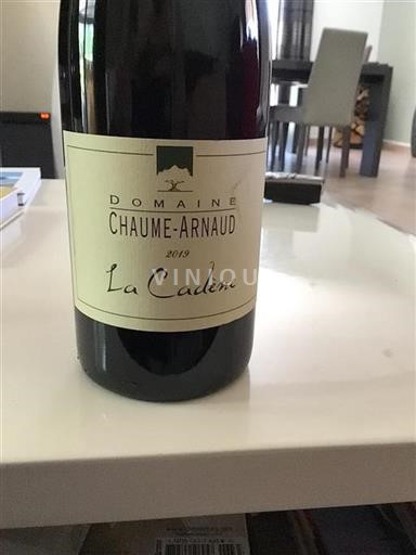 Rhônedalen Côtes du Rhône Domaine Chaumearnaud La Cadène 2019