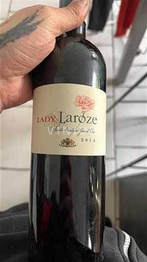 Burdeos Saint-Émilion Gran Cru Grand Cru Château Laroze Lady Laroze 2014