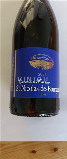 Vin Rouge sec Cuvée de la Forcine Domaine Olivier 2023 France Vallée de la Loire Saint-Nicolas-De-Bourgueil AOC