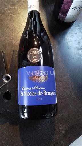 Loiren laakso Saint-Nicolas-De-Bourgueil Domaine Olivier de la Forcine 2023