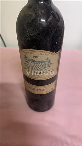 Zuidwest-Frankrijk Pécharmant Château Beauportail 2003