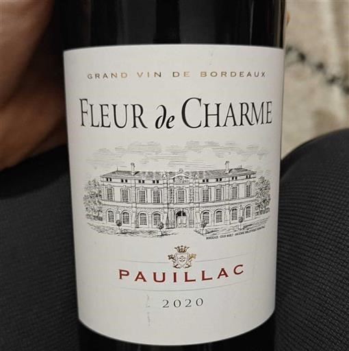 Bordeaux Pauillac Fleur De Charme 2020