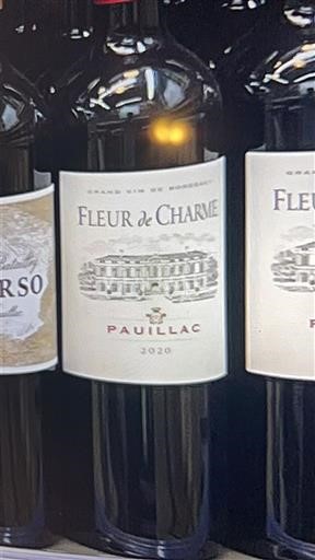 Bordeaux Pauillac Fleur De Charme 2020