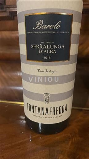 Piemont Barolo Fontanafredda 2018