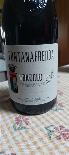 Piëmont Barolo Fontanafredda 2018