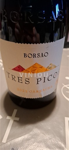 Aragonien Campo de Borja Borsao Tres Picos 2022