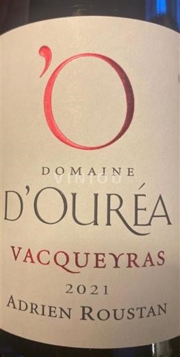 Rhône Valley Vacqueyras Domaine D’ourea 2021