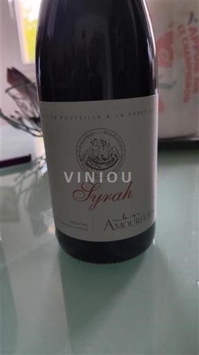 Alperna och Rhône-länderna Ardèche Château Les Amoureuses Syrah 2022